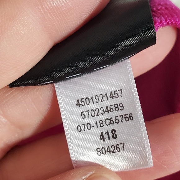 Chicos Travelers Women Slinky Tunic Top Size 3 US XL Pink Stretch Cruise Evening - Picture 8 of 14